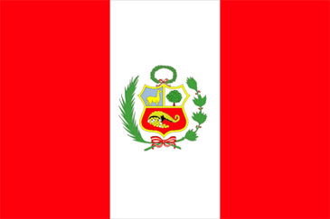 Flagge Peru